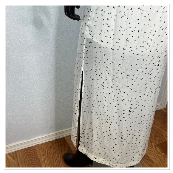 A.L.C. 100% Silk Maxi Shirtdress Sz 2 - Picture 7 of 12